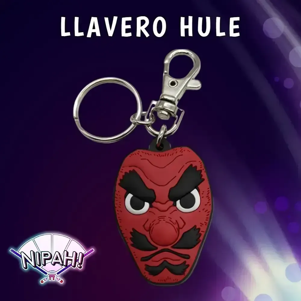 Llavero Hule Urokodaki Mask (Demon Slayer)