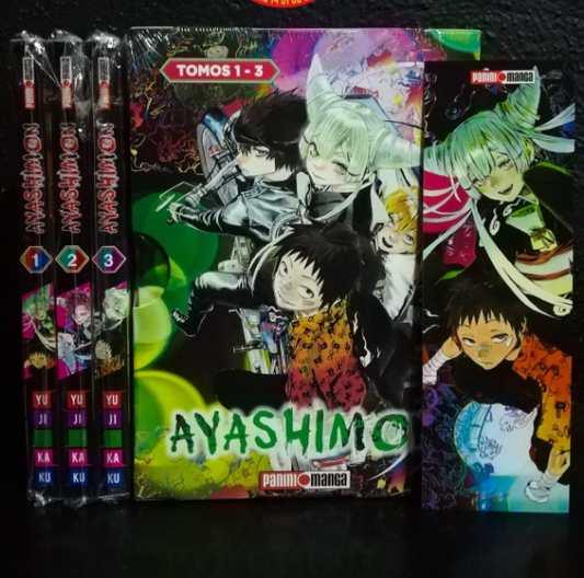 Ayashimon Pack (Tomos #1, #2 y #3)