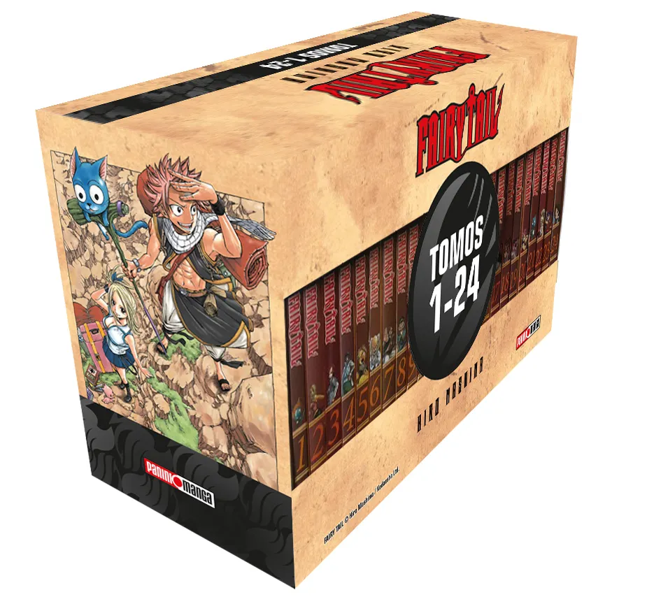 Boxset Fairy Tail #1 (Tomos 1 - 24)