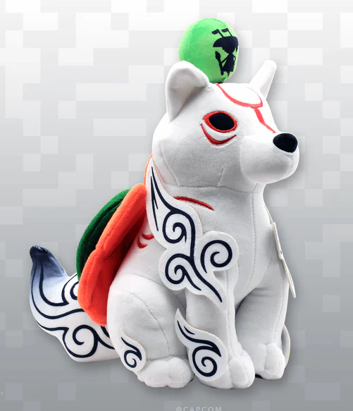 PREVENTA - Peluche Okami Amaterasu and Issun