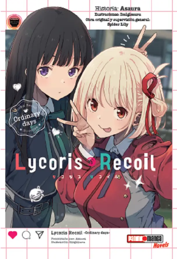 PREVENTA - Novela Ligera Lycoris Recoil #1