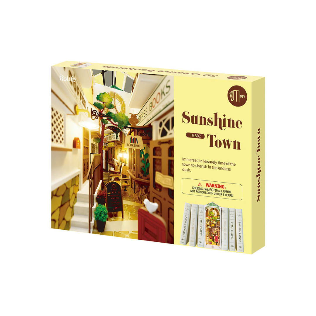 Sunshine Town - Book Nook (Mini Paraíso para estantería)