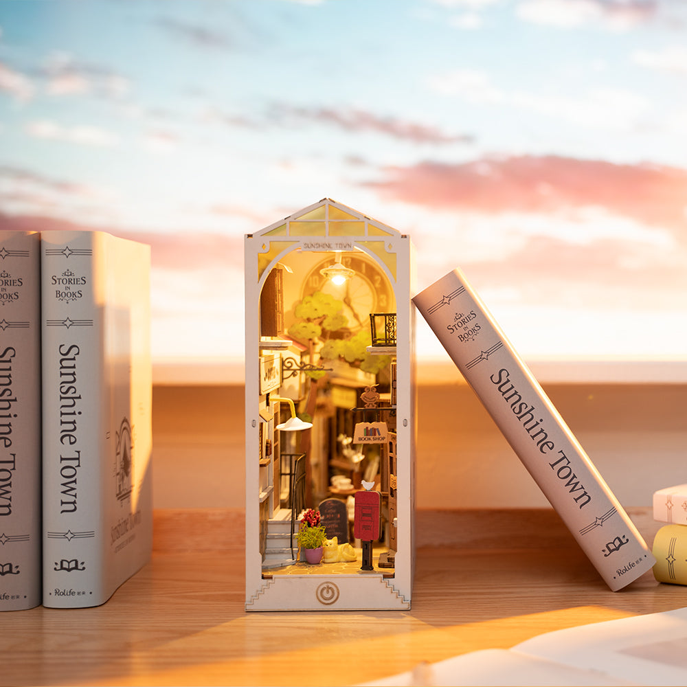 Sunshine Town - Book Nook (Mini Paraíso para estantería)