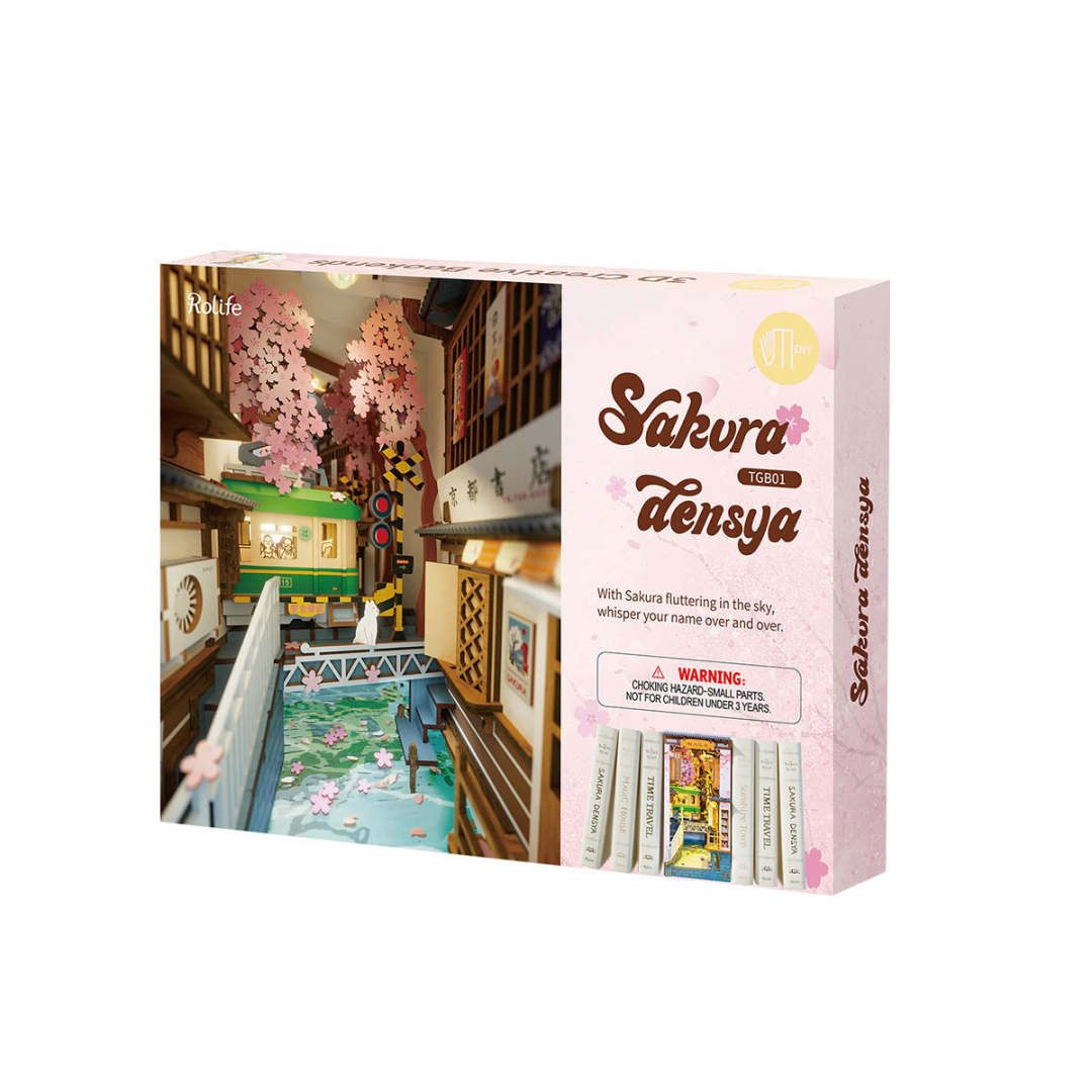 Sakura Densya - Book Nook (Mini Paraíso para estantería)