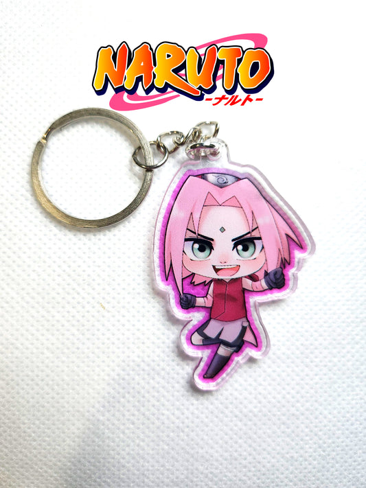 Llavero Acrílico Sakura Haruno (Naruto Shippuden)